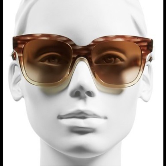 OLIVER PEOPLES Brinley Gradient Brown Retro Sunglasses With Dust Case main image 5